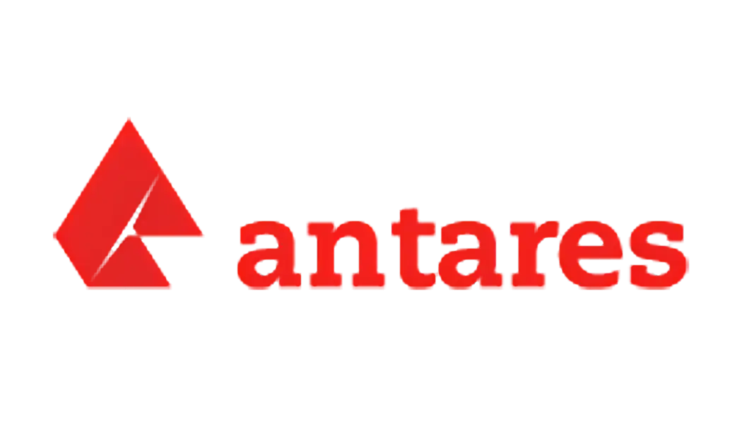 Logo de Antares Poliméricos, cliente de Clickinu Studio